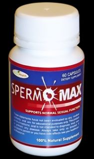 Spermomax More Sperm Semen Volume Men Libido Booster