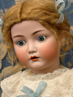 27 Kammer Reinhardt 117n MEIN LIEBLING Antique Doll w/Orig TEEN BODY