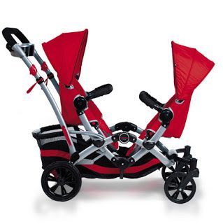 Kolcraft Contours Options Tandem Lt Baby Stroller BNIB