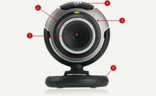 Microsoft LifeCam VX 3000 Webcam Superior Video Quality and High