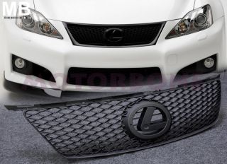 06 08 Lexus IS250 is350 Is F Style Front Head Bumper Grille Black and