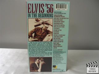 Elvis 56 in The Beginning VHS Narrated by Levon Helm