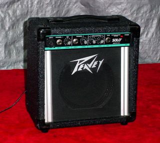 Peavey Portable Sound System Solo Amplifier Amp Great Item