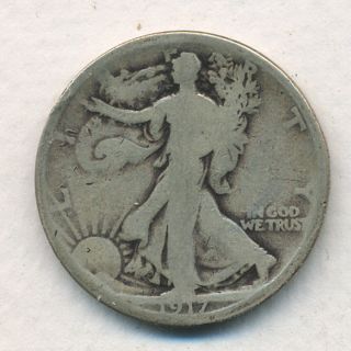 1917 Walking Liberty Half Dollar Silver Coin More Pics Inside