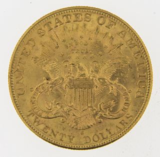 1905 s Twenty Dollar Liberty Head Gold Coin