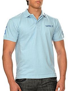 Raging Bull Tackle it polo shirt Blue   