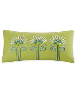 Echo Bedding, Sardinia 9 x 18 Oblong Embroidered Decorative Pillow