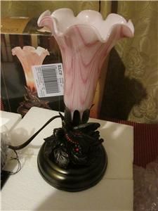 Dale Tiffany Hummingbird Lily Accent Lamp Item 175611 Model TA70315
