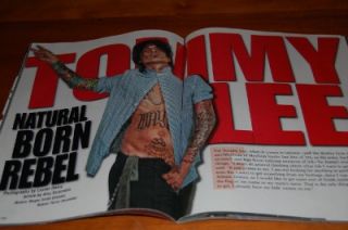 Rebel Ink Tattoo Magazine Nov 2010 Tommy Lee FDNY