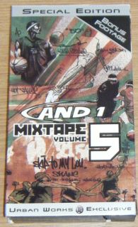 And 1 Mixtape Volume 5 Street Basketball VHS