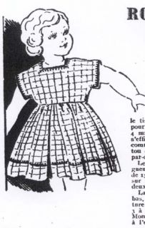 Patterns Lisette French Doll 1949 Size 15