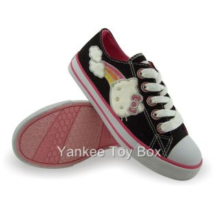 Hello Kitty Little Girls Canvas Shoes Sizes 11 3