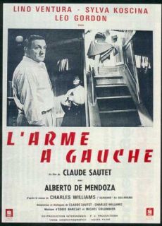 Exquisite Jazzy Neonoir Gus for The Dictator 1965 Lino Ventura