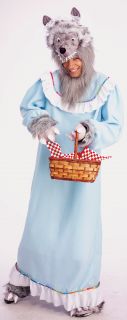 Granny Wolf Red Riding Hood Funny Couples Mens Costume