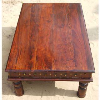 Mahogany Accent Cocktail Coffee Table Living Room Furniture New