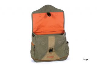 New Fishpond Lodgepole Canvas Fly Fishing Satchel Bag Sage Free Tippet