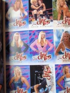 2001 Wrestling Magazine Lita Kat Chyna Trish Stratus Set 3 of 3