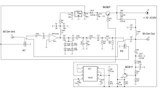 LNA 70 cm NF 0 55nu ll20 dBGa in4 32M