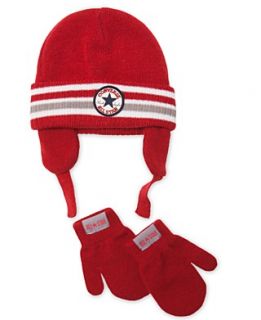 Converse Kids Set, Little Boys and Baby Boys Hat and Gloves