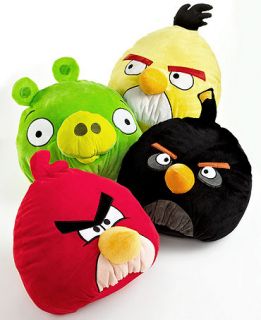 Jay Franco Bedding, Angry Birds Pot Belly 12 Decorative Pillows