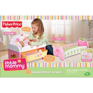 Fisher Price Little Mommy Baby Sleepytime Nursery Set