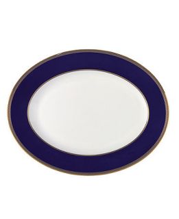 Wedgwood Renaissance Gold Oval Platter, 13 3/4   Fine China