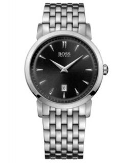 Hugo Boss Watch, Mens Stainless Steel Bracelet H1004   All Watches