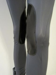 LNA Womens Charcoal Grey Legging Riding Pants $106 New