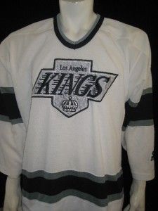 Old School Los Angeles Kings Adult Large NHL Hockey Jersey Stitched