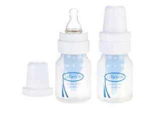 Dr. Browns Natural Flow Feeding Bottle, Polypropylene 2 ounce, 2 Pack