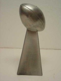 Pewter Lombardi Trophy Given to Members of The Media NFL SKU 584