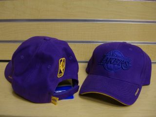Los Angeles Lakers Tonal Purple Adjustable Hat Cap