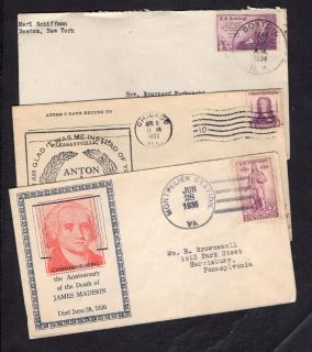 nice lot of 14 older covers postmarked 1930s to 40s. Minor faults on