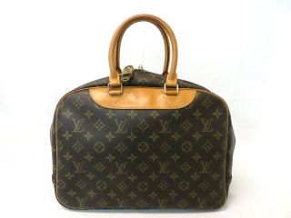 Louis Vuitton Monogram Deauville Handtasche Tasche 29 Rise On