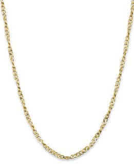 Giani Bernini 24k Gold Over Sterling Silver Necklace, 20 Diamond Cut