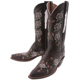 Lucchese Classics Black GVH4001 Cowboy Boots Womens 9 C