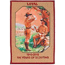 RARE Boy Scout Law 100th Anniversary Patch Loyal BSA