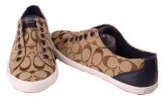 Coach Lucey Womens 12cm Signature C Slip on Sneakers Multiple Colors