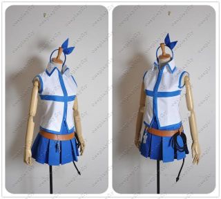 Fairy Tail Lucy Heartfilia Cosplay Costume Custom Made New Belt