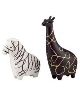 kate spade new york Salt and Pepper Shakers, Woodland Park Zebra and