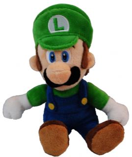 Super Mario Bros Nintendo Wii 6 Plush Set of 8 New