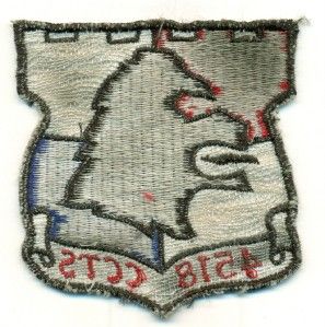 USAF 4518th Combat Crew Training Squadron Patch 1960 Luke AFB