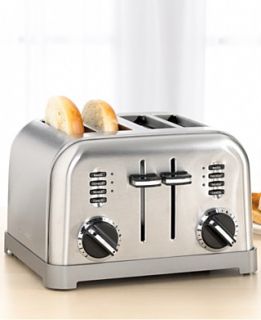 Cuisinart CPT 180 Toaster, 4 Slice Classic Brushed Chrome