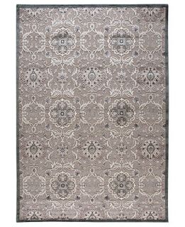 Nourison Area Rug, East Hampton Bruges Grey 53 x 75   Rugs   