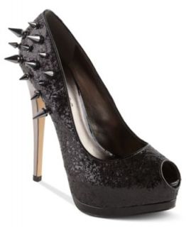 Betsey Johnson Womens Shoes, Grrace Spiked Platform Pumps   Shoes