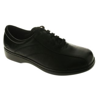 Spring Step Amsterdam Lace Up Flat Leather Womens Shoes Black All