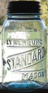 Lynchburg Standard Mason Fruit Jar Quart