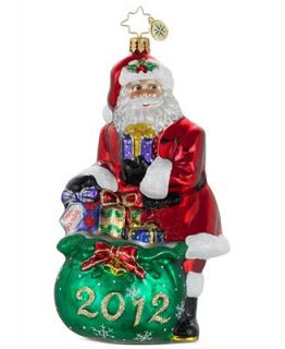Christopher Radko Christmas Ornament, A Very Good Year