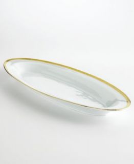 Charter Club Grand Buffet Gold Serving Bowl   Fine China   Dining