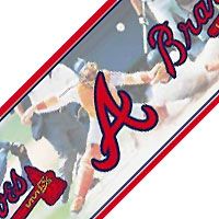 Atlanta Braves Wallpaper Wallborder Sports Baseball MLB